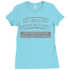 my opinion offended you Ladies Fitted T-Shirt