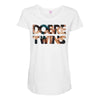 Dobre Twins Photo Maternity Scoop Neck T-shirt