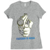 partner's in crime black funny Ladies Fitted T-Shirt