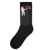 Astronaut Celebrating Independence  Day at 1776 Socks