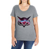 black Ladies Curvy T-Shirt