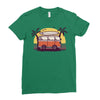 Sunset Van Ladies Fitted T-Shirt