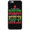 i'm not just a black girl iPhone 6/6s Case