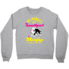 my pitbull is a sweetheart Crewneck Sweatshirt