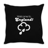 welcome to england! Throw Pillow