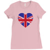 england flag Ladies Fitted T-Shirt