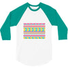 pattern overload 3/4 Sleeve Shirt