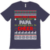 Santa Only Comes Once A Year Papa Is Always Here To Cheer T-Shirt
