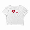 love and a dog life Crop Top