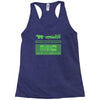 delorean trail Racerback Tank
