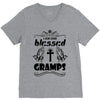 I Am One Blessed Gramps V-Neck Tee