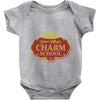 charm school Baby Onesie