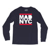 mad nyc new york city run fashion baseball jersey Long Sleeve Shirts