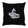 portal bird Throw Pillow