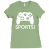 sports video games Ladies Fitted T-Shirt