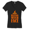 resting witch face Women's V-Neck T-Shirt