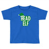 christmas head elf Toddler T-shirt
