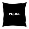 police Throw Pillow