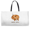 beagle bagel Weekender Totes