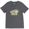 save water drink beer V-Neck Tee