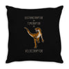 velociraptor Throw Pillow