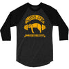 sloths gym   train hard tomorrow 3/4 Sleeve Shirt