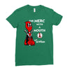 merc with a mouth Ladies Fitted T-Shirt