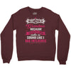they call me grandma partner in crime. Crewneck Sweatshirt