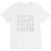 new coffee lovers V-Neck Tee