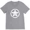 army skull V-Neck Tee