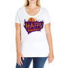 happy halloween 2 Ladies Curvy T-Shirt