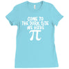 dork side dark Ladies Fitted T-Shirt