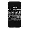 I Am A Cycling Man white letter iPhoneX