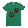 feet Ladies Fitted T-Shirt