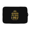 queens are born in 1967 Laptop sleeve