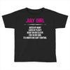July Girl Hated By Many Toddler T-shirt