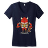 march of the monsters day 31 Women's V-Neck T-Shirt