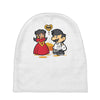 paper burgers Baby Beanies