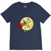 moon rocket V-Neck Tee