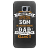 Super Cool Son Of A Freaking Awesome Dad Samsung Galaxy S7 Edge