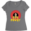 Girl Power Lola Bunny Women's Triblend Scoop T-shirt