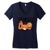 halloween Women's V-Neck T-Shirt