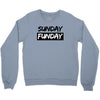 sunday funday t shirt funny jersey shore football Crewneck Sweatshirt