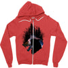 Mononoke Hime Siluet Zipper Hoodie