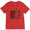 Pubg Silhouette V-Neck Tee