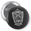 white owl kingdom giant bird Pin-back button