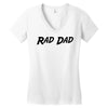 rad dad Women's V-Neck T-Shirt