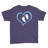 Baby Boy with Heart Any Name Customized Youth Tee