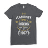 legendary riders are born in 1967 Ladies Fitted T-Shirt