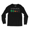 leave me alone introvert humor Long Sleeve Shirts